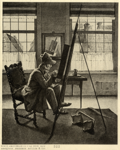 105329 Portret van Johannes Baptist Kobell, geboren 1778, kunstschilder, oprichter van het Genootschap Kunstliefde te ...